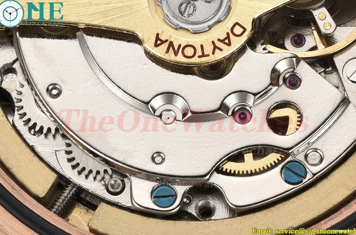 40mm GDF A3836 Brown RG RG Dial Daytona 0109